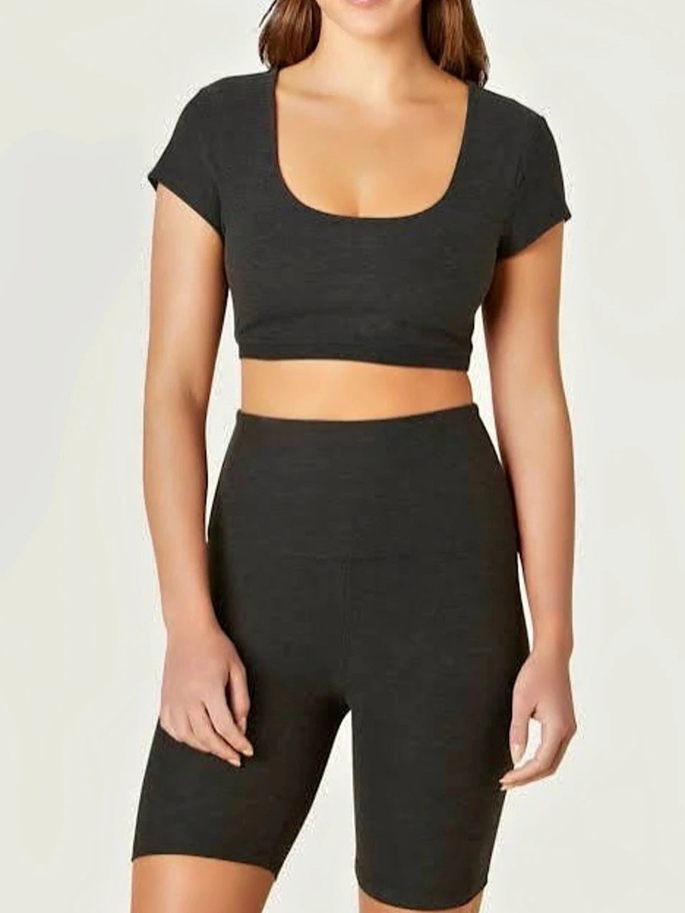 Beyond Yoga Spacedye What’s the Scoop Crop